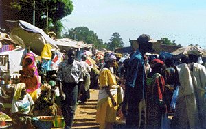 Around the market, November 1997.