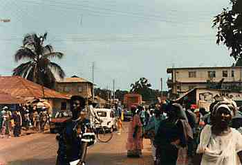 A street scene, August 1989.