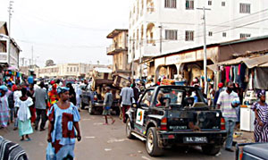 Towards the market, 2005.