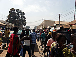 Around the market, January 2005.
